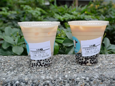 贴在奶茶上的标签是热敏纸吗？